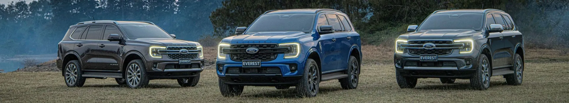 Ford Everest New Models Banner
